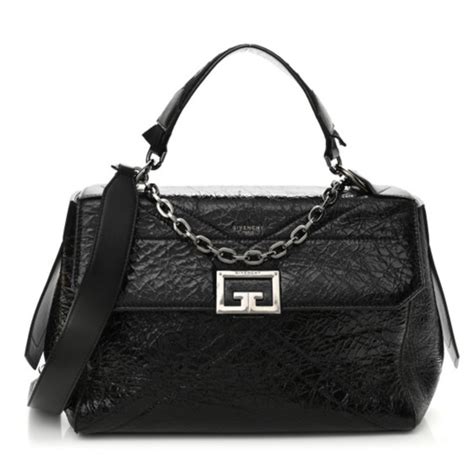 givenchy medium id flap bag|GIVENCHY Creased Patent Calfskin Medium ID Flap Navy.